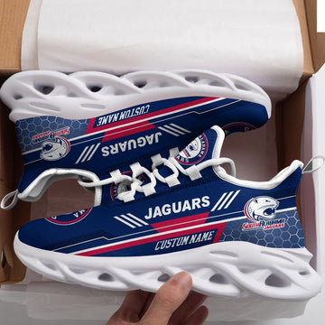 South Alabama Jaguars Custom Personalized Max Soul Sneakers Running Sports Shoes For Men Women Football Fan Football Fan For Men Women