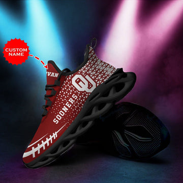 Oklahoma Sooners Custom Personalized Max Soul Sneakers Running Sports Shoes For Men Women For Men Women