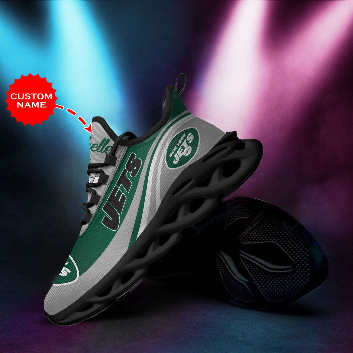 New York Jets Custom Personalized Max Soul Sneakers Running Sports Shoes For Men Women For Men Women