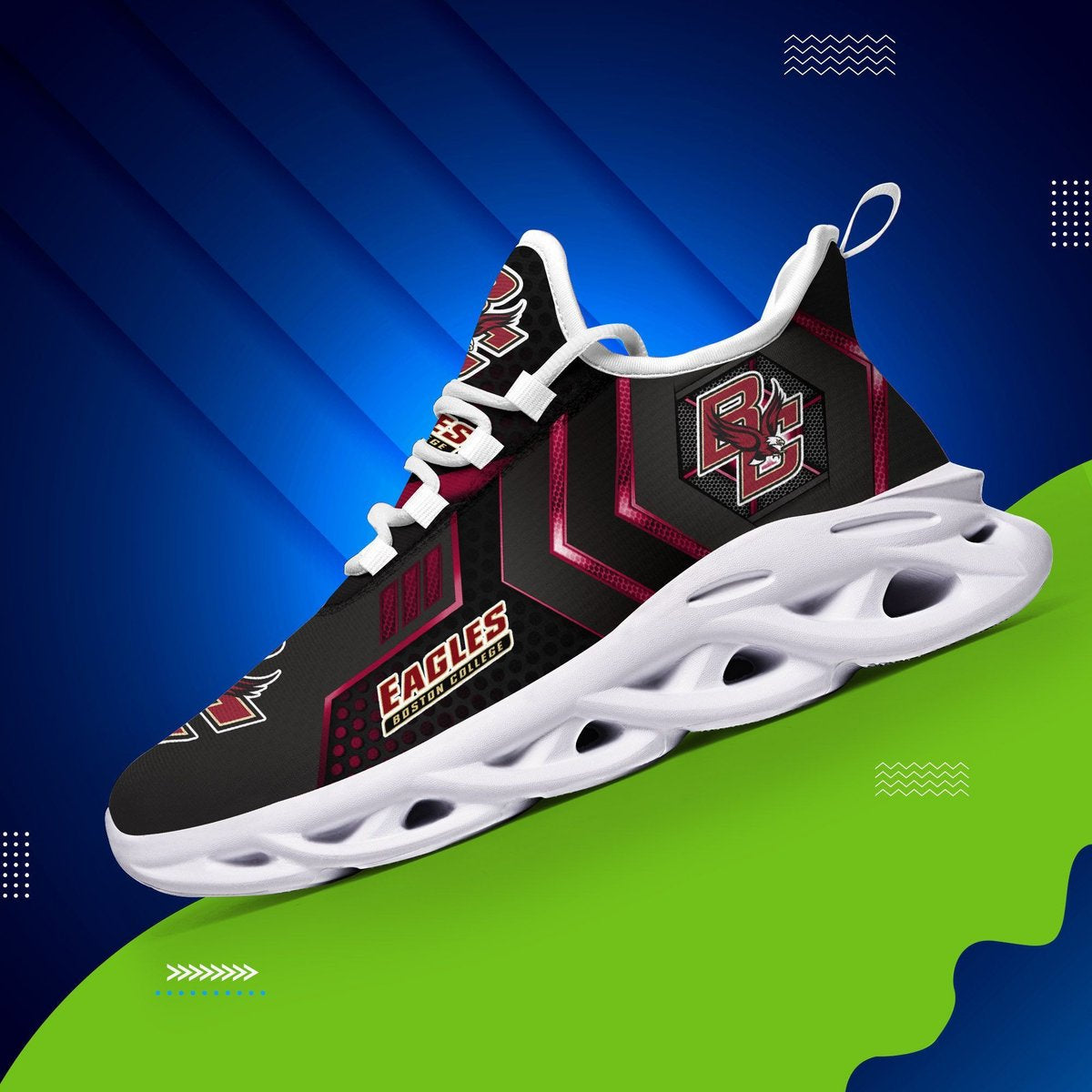 Boston College Eagles Max Soul Sneaker Dtms269110 For Men Women