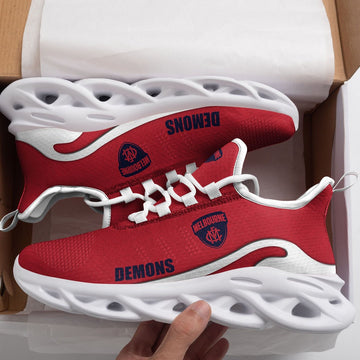 Afl Melbourne Demons New Trending D Printed Max Soul Clunky Sneaker Shoes For Men Women