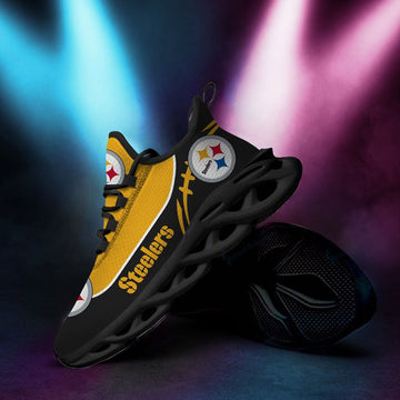 Pittsburgh Steelers Custom Personalized Max Soul Sneakers Running Sports Shoes For Men Women For Men Women
