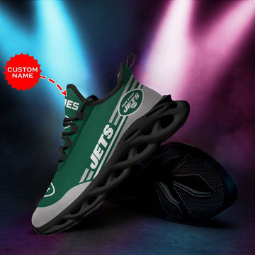 New York Jets Custom Personalized Max Soul Sneakers Running Sports Shoes For Men Women For Men Women