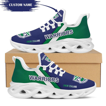 New Zealand Warriors Custom Personalized Max Soul Sneakers Running Sports Shoes For Men Women Nrl For Men Women
