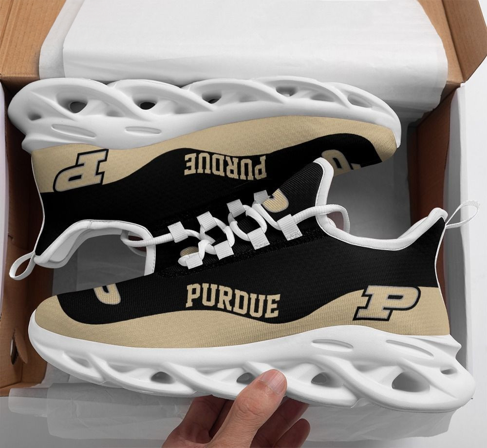 Purdue Boilermakers Ncaa Max Soul Sneaker Shoes For Men Women