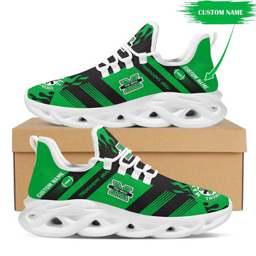 Marshall Thundering Herd Custom Personalized Max Soul Sneakers Running Sports Shoes For Men Women Marshall University For Men Women