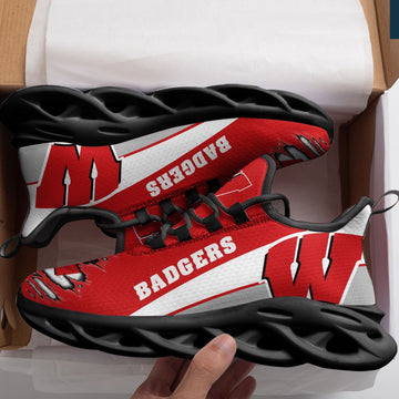 Wisconsin Badgers Max Soul Sneakers Running Sports Shoes For Men Women For Men Women