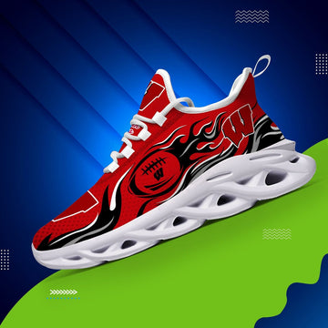 Wisconsin Badgers Max Soul Sneaker Dtms169074 For Men Women