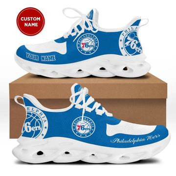 Hiladelphia 76ers Custom Name Max Soul Sneaker