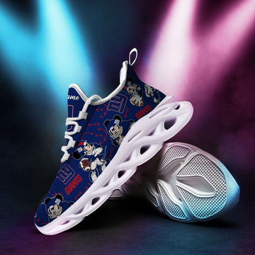 New York Giants Mickey Custom Personalized Max Soul Sneakers Running Sports Shoes For Men Women For Men Women