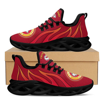Kansas City Chiefs Custom Name Sport Max Soul Sneaker Shoes For Fans For Men Women