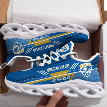 Brescia Calcio Custom Personalized Max Soul Sneakers Running Sports Shoes For Men Women Football Fan Football Fan For Men Women