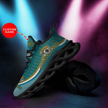 Jacksonville Jaguars Custom Personalized Max Soul Sneakers Running Sports Shoes For Men Women For Men Women