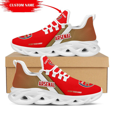 Arsenal Custom Personalized Max Soul Sneakers Running Sports Shoes For Men Women Nha For Men Women