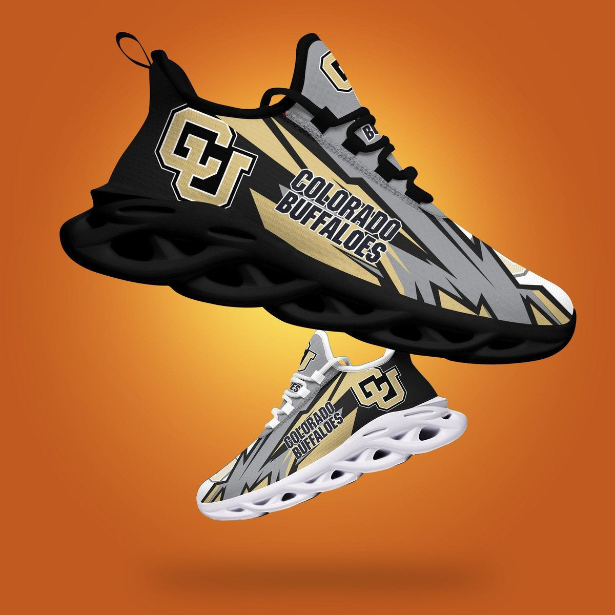 Colorado Buffaloes Max Soul Shoes Hams1239016 For Men Women