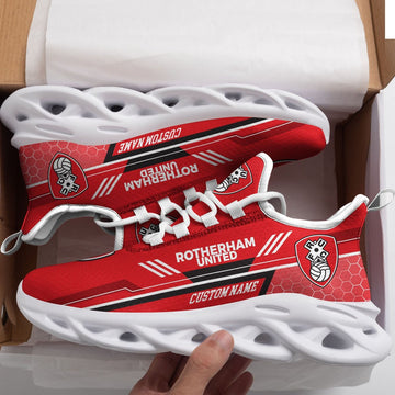 Rotherham United Custom Personalized Max Soul Sneakers Running Sports Shoes For Men Women Football Fan Football Fan For Men Women