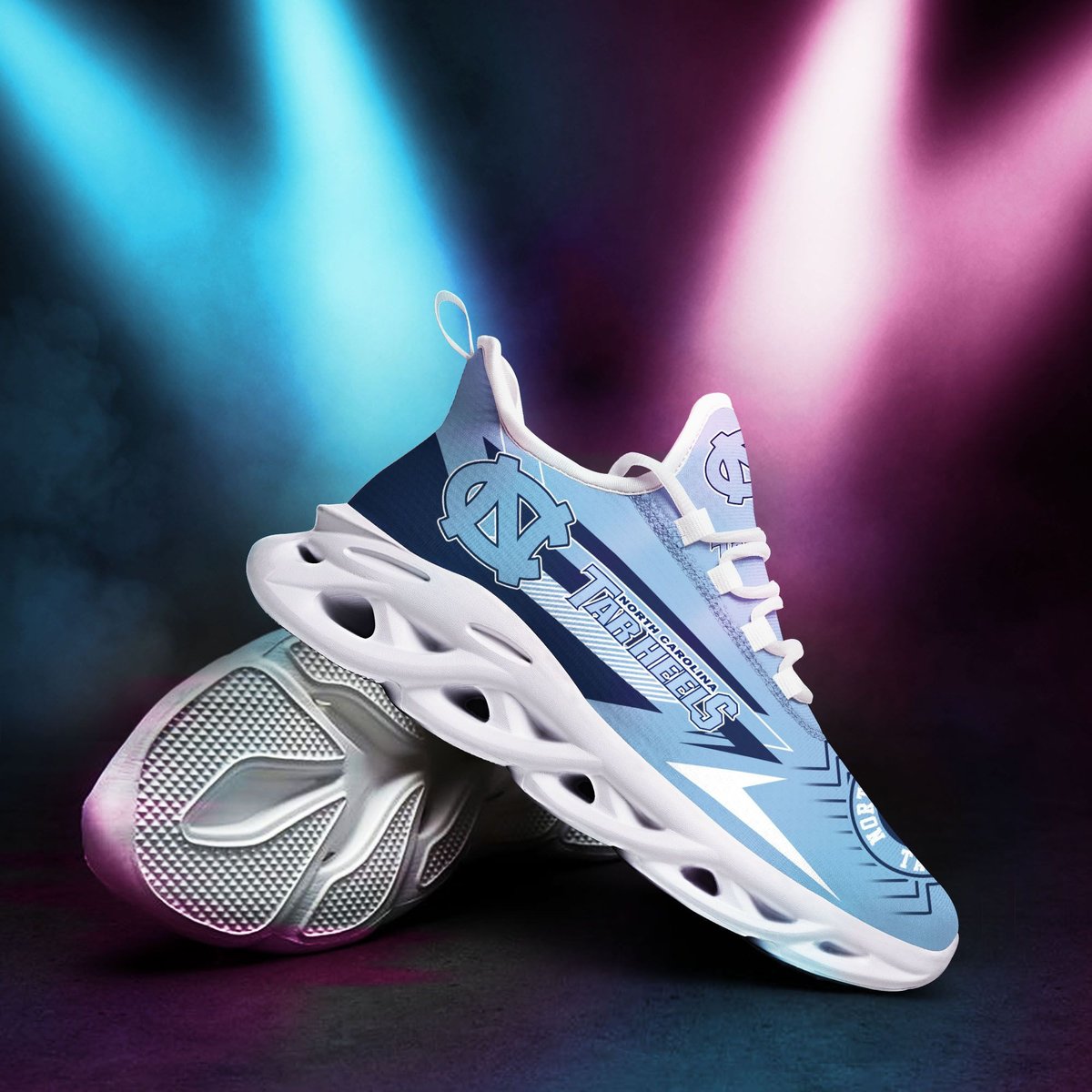 North Carolina Tar Heels Ncaa2-max Soul Sneakers For This Season Naetug-25477 Love Sport All Size Printing Sneaker For Men For Women Perfect