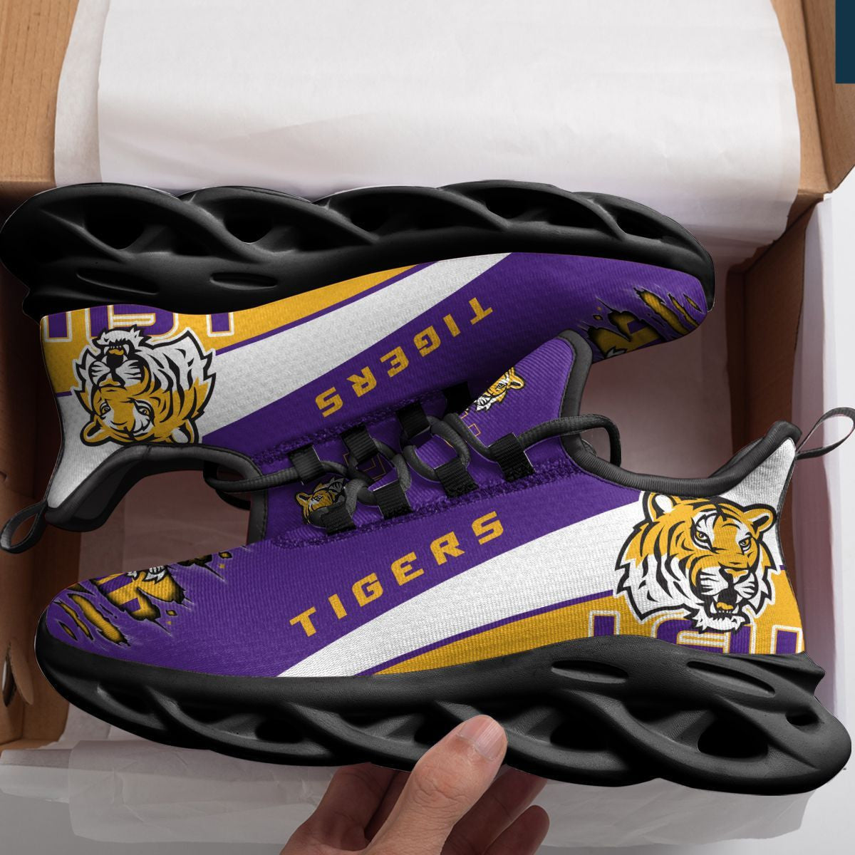 Lsu Tigers Max Soul Sneakers Running Sports Shoes For Men Women For Men Women