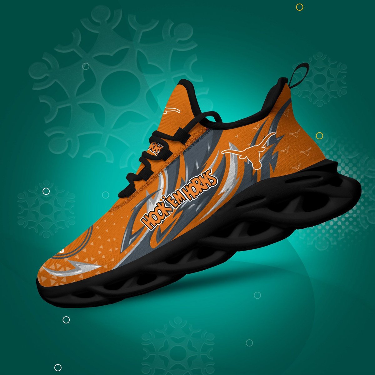 Texas Longhorns Max Soul Sneaker Dtms289051 For Men Women