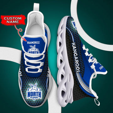 Orth Melbourne Kangaroos Max Soul Clunky Sneakers Shoes Luxury Afl Custom Name