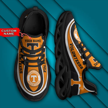 Ncaa Tennessee Volunteers Max Soul Sneaker Personalized Custom Name Gift For Sport Lovers For Men Women