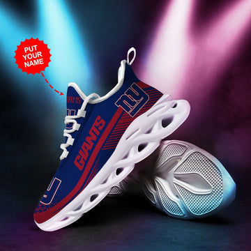 New York Giants Custom Personalized Max Soul Sneakers Running Sports Shoes For Men Women For Men Women