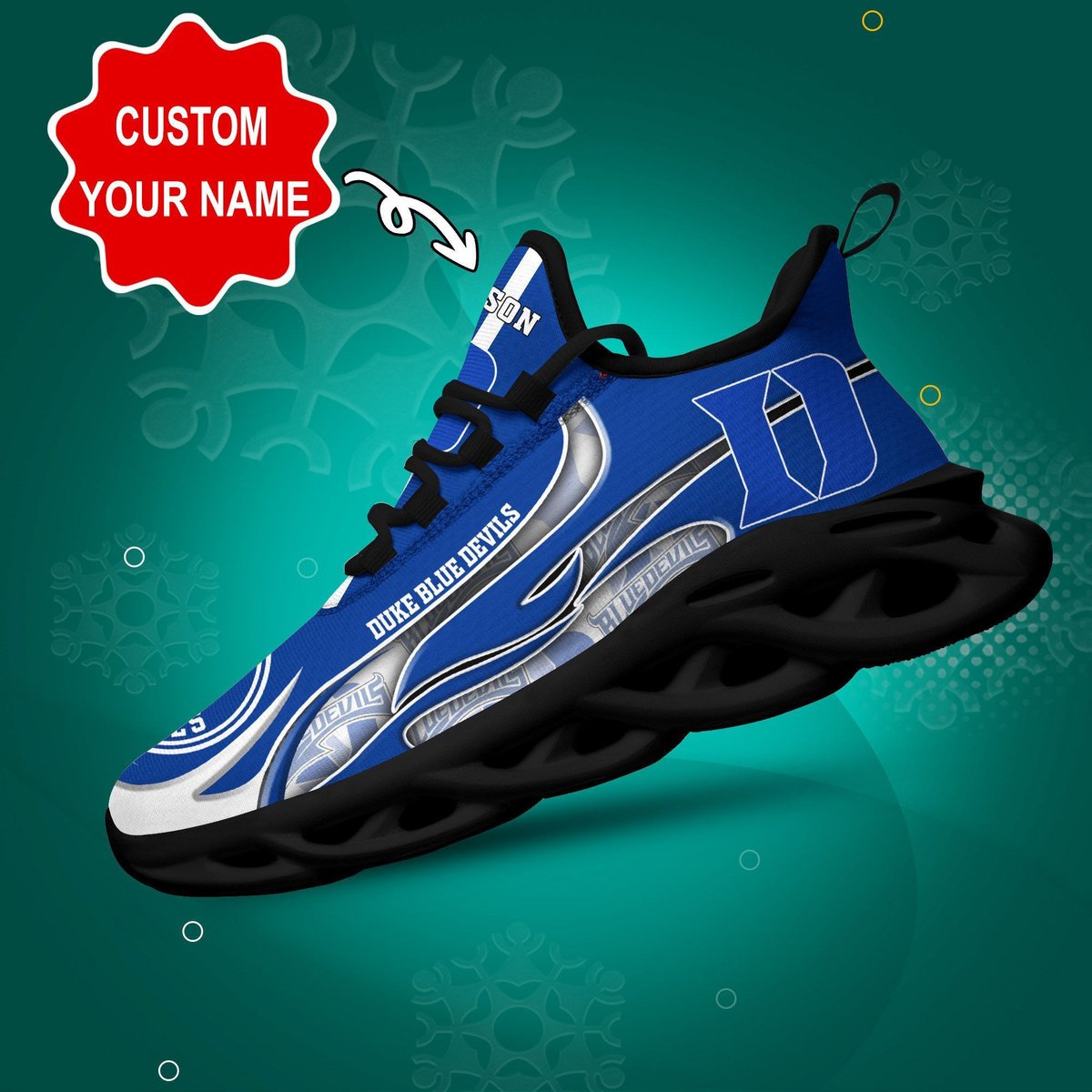 Duke Blue Devils Personalized Max Soul Sneaker Dtms189007 For Men Women