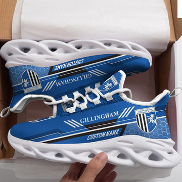 Gillingham Fc Custom Personalized Max Soul Sneakers Running Sports Shoes For Men Women Football Fan Football Fan For Men Women