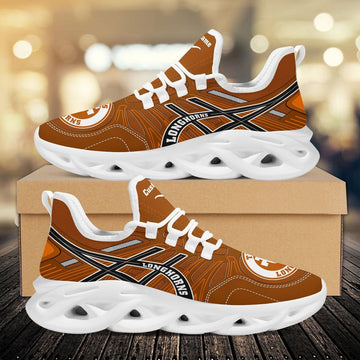 Texas Longhorns Custom Name Sport Max Soul Sneaker Shoes For Fans University Of Texas At Austin For Men Women