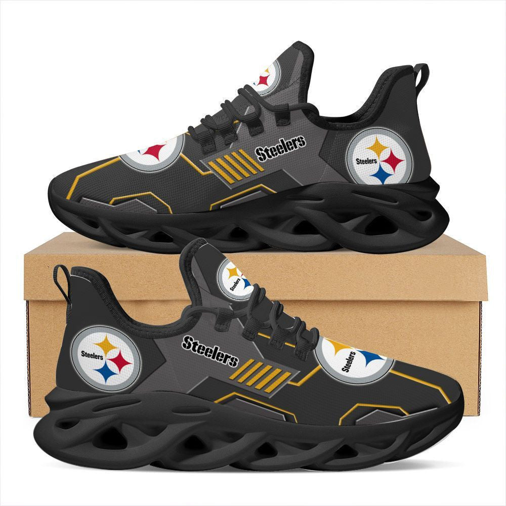 Pittsburgh Steelers Max Soul Sneakers Running Sports Shoes For Men Women For Men Women