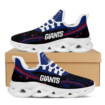 New York Giants Splash Colors Design Trending Max Soul Clunky Sneaker Shoes For Mens Womensamerican Football Team Fans For Men Women