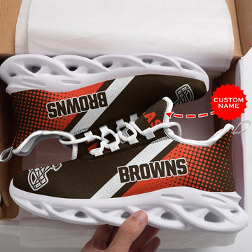 Cleveland Browns Custom Personalized Max Soul Sneakers Running Sports Shoes For Men Women For Men Women