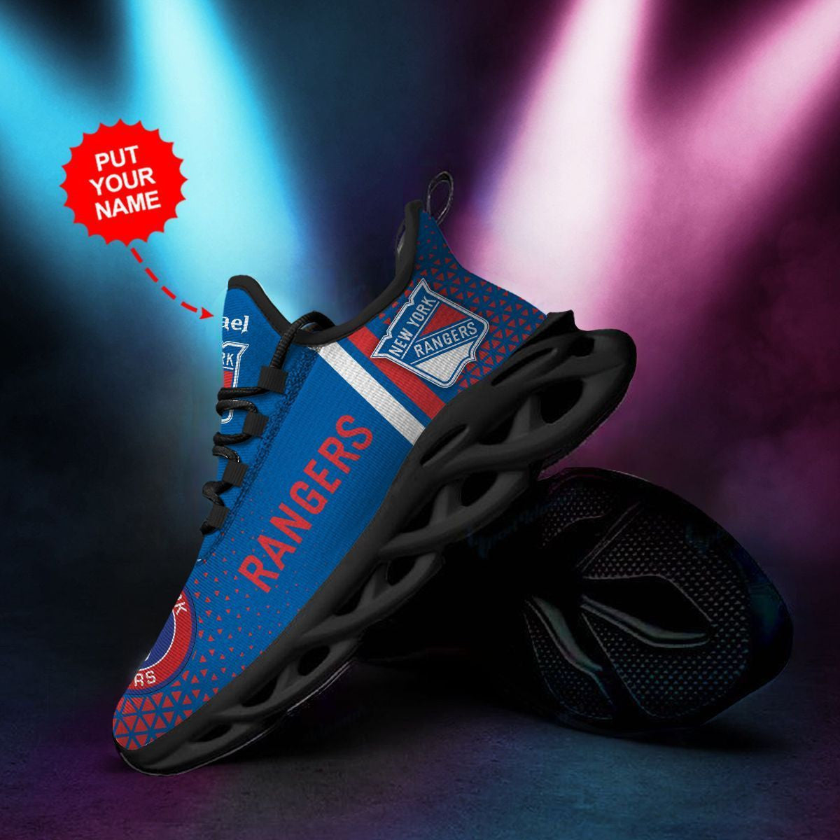 New York Rangers Custom Personalized Max Soul Sneakers Running Sports Shoes For Men Women For Men Women