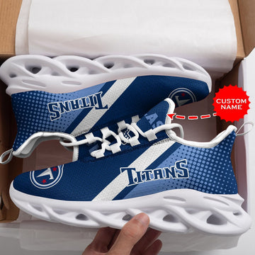 Tennessee Titans Custom Personalized Max Soul Sneakers Running Sports Shoes For Men Women For Men Women