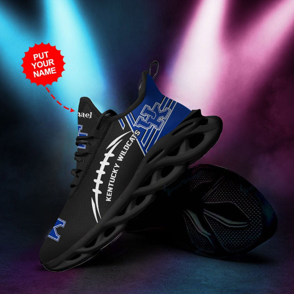 Kentucky Wildcats Custom Personalized Max Soul Sneakers Running Sports Shoes For Men Women For Men Women