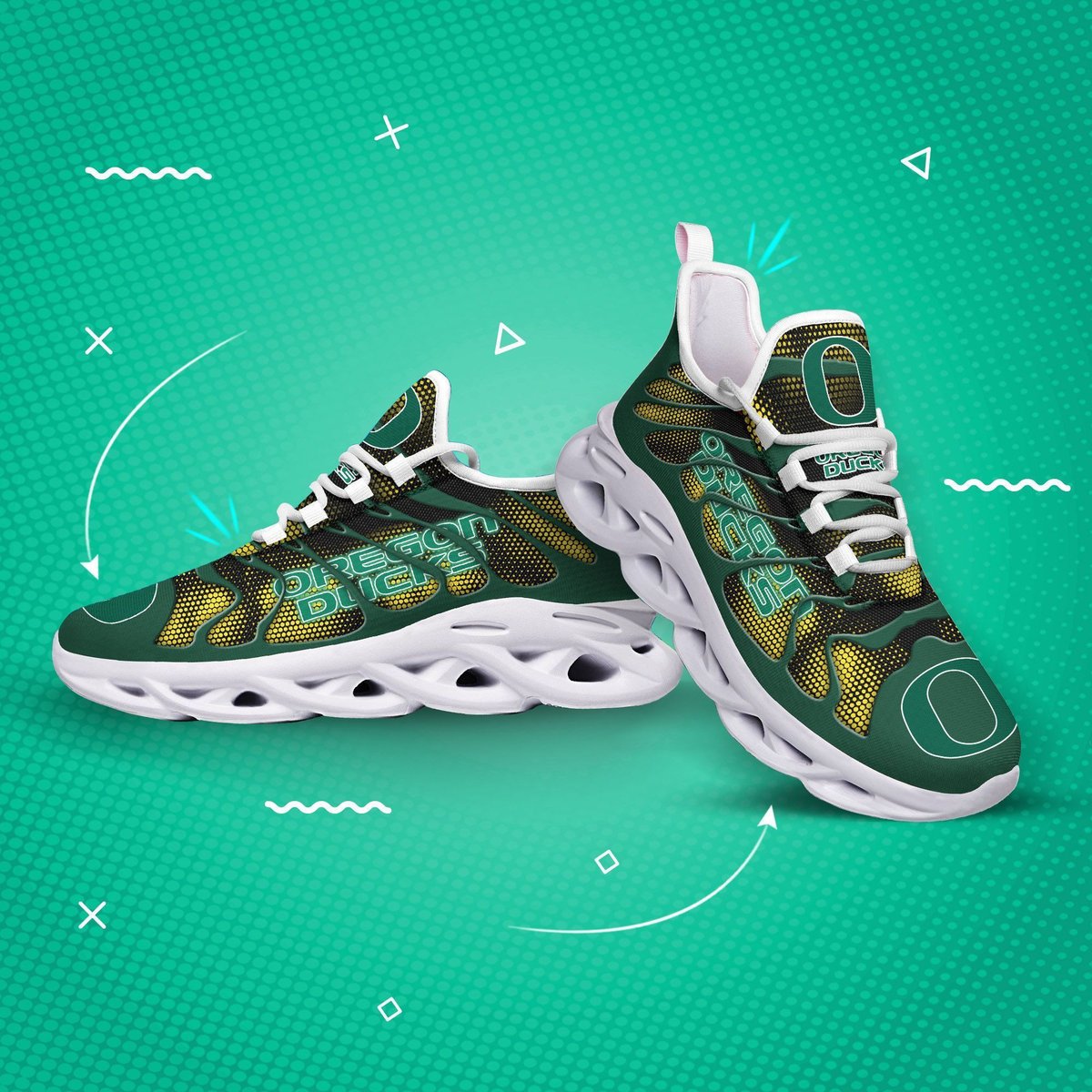 Regon Ducks Ncaa Max Soul Sneaker New Dttcl8850