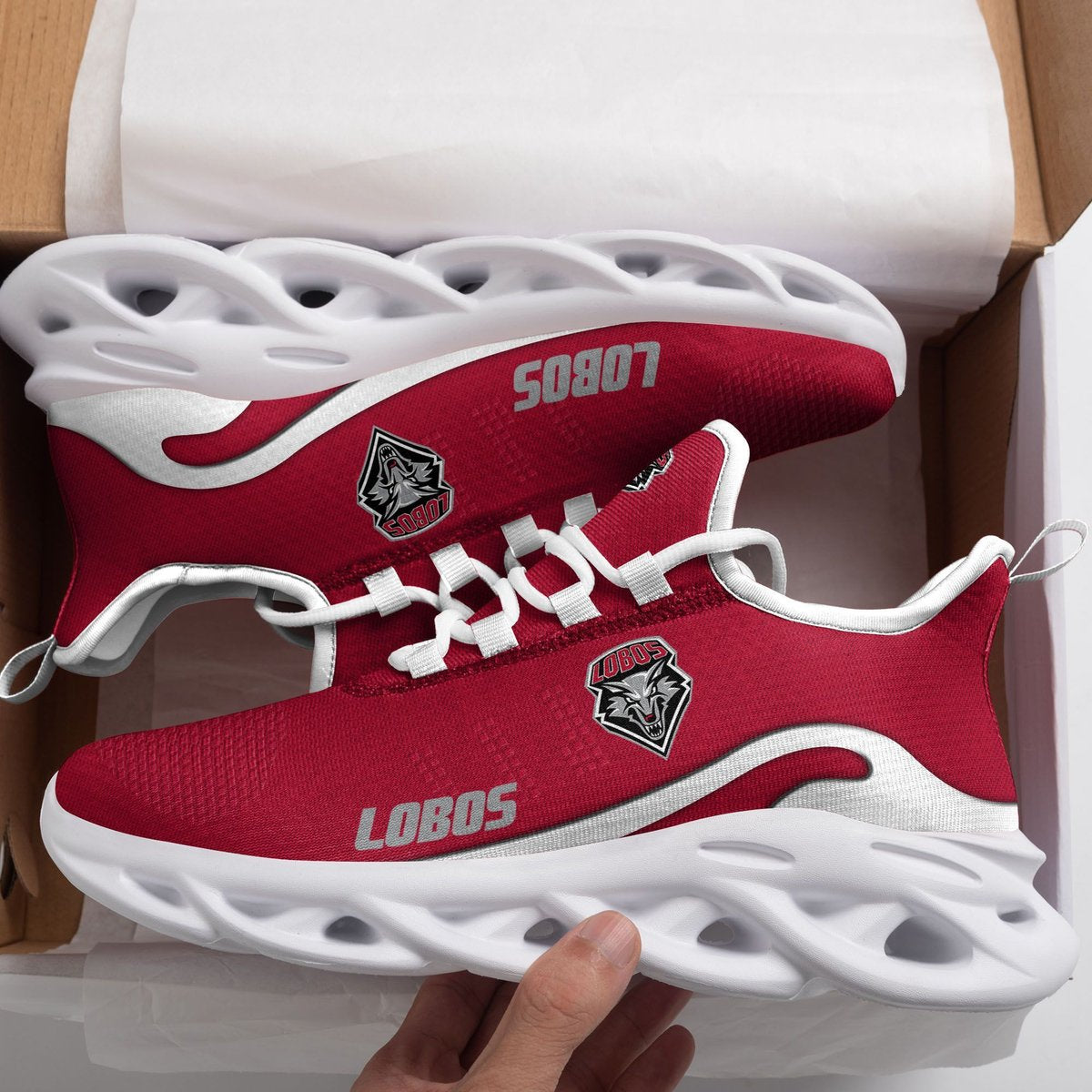 Caa New Mexico Lobos New Trending Max Soul Clunky Sneaker Premium Shoes Gift For Sport Lovers