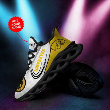 Iowa Hawkeyes Custom Personalized Max Soul Sneakers Running Sports Shoes For Men Women For Men Women