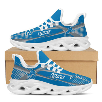 Detroit Lionsfootball Team Symbol Geometric Sporty Max Soul Sneakers Shoes Footwear For Men And Women For Men Women