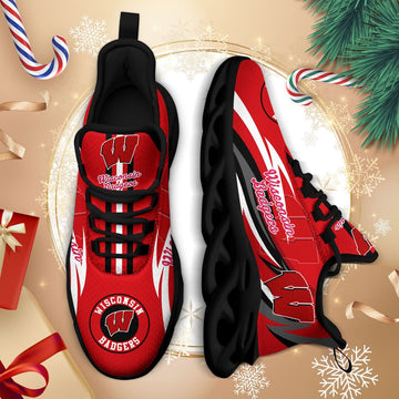 Wisconsin Badgers Ncaa1-max Soul Sneakers For This Season Na25188 For Men Women