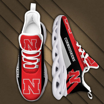 Nebraska Cornhuskers Max Soul Sneakers Running Sports Shoes For Men Women For Men Women