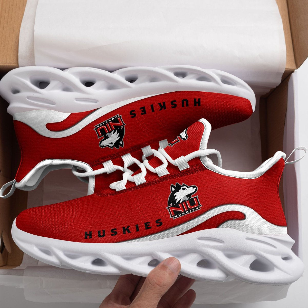 Caa Northern Illinois Huskies New Trending Max Soul Clunky Sneaker Premium Shoes Gift For Sport Lovers