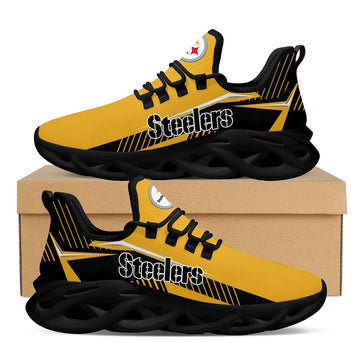 Pittsburgh Steelers Max Soul Shoes American Football Running Sports Sneakers Shoes For Men Women Full Size For Men Women