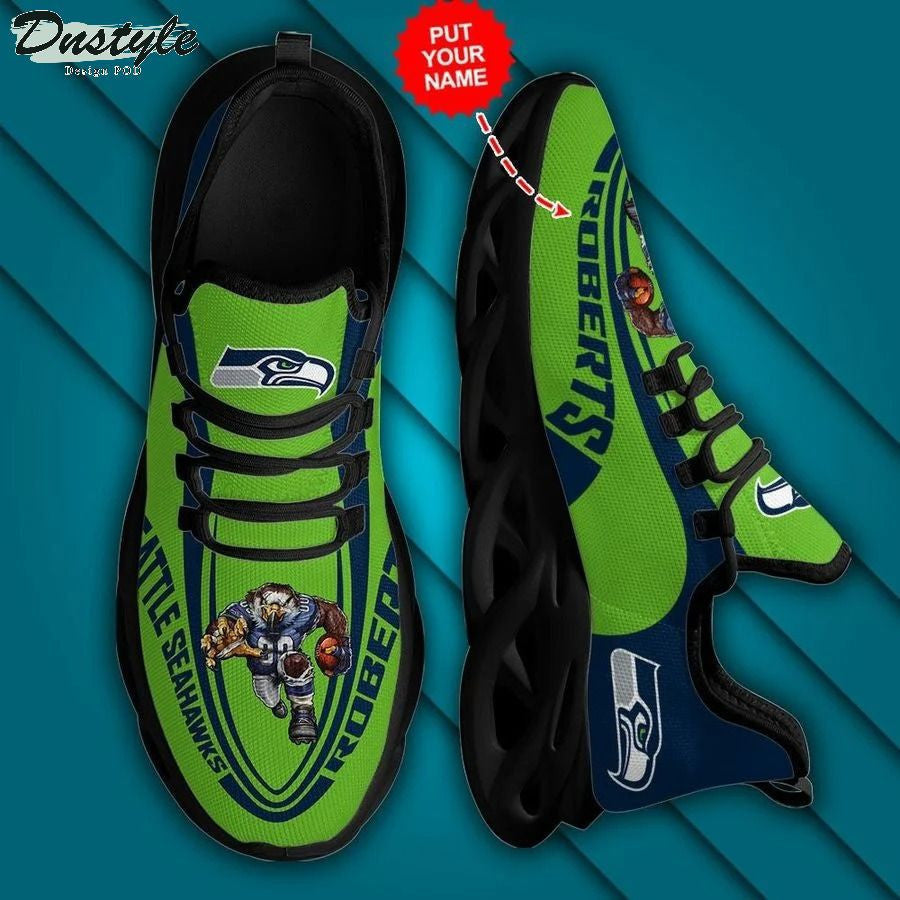 Ersonalized Nfl Seattle Seahawks Max Soul Sneaker