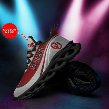 Oklahoma Sooners Custom Personalized Max Soul Sneakers Running Sports Shoes For Men Women For Men Women