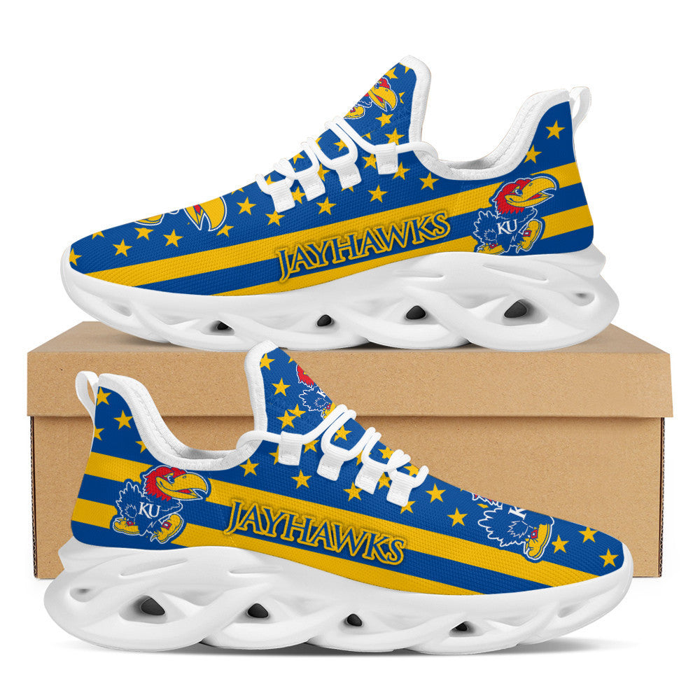 Caa Kansas Jayhawks Max Soul Sneaker Premium Shoes Gift For Sport Lovers