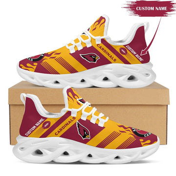 Arizona Cardinals Custom Personalized Max Soul Sneakers Running Sports Shoes For Men Women For Men Women