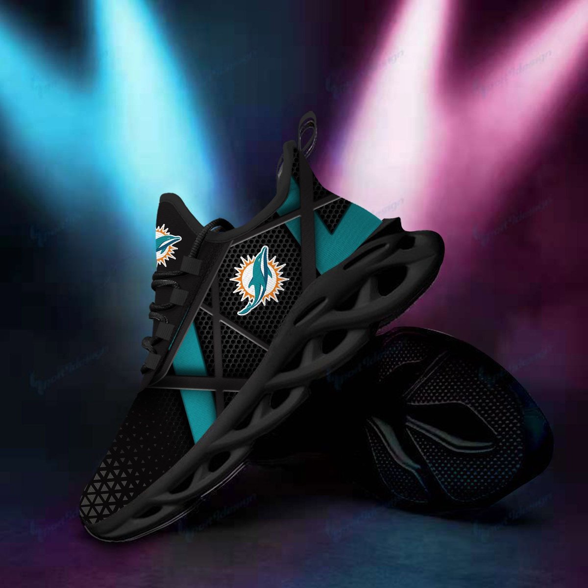 Miami Dolphins Max Soul Sneakers Running Sports Shoes For Men Women For Men Women