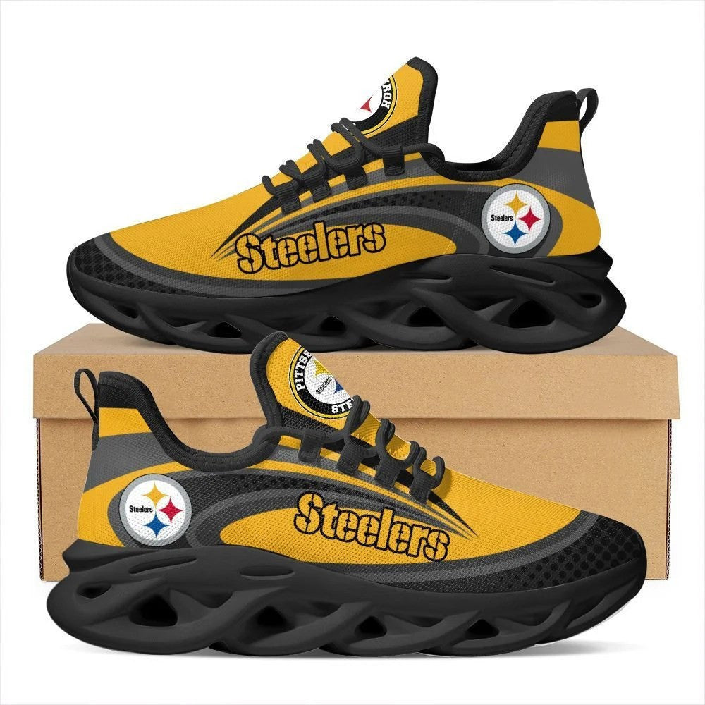 Pittsburgh Steelers Max Soul Sneakers Running Sports Shoes For Men Women For Men Women