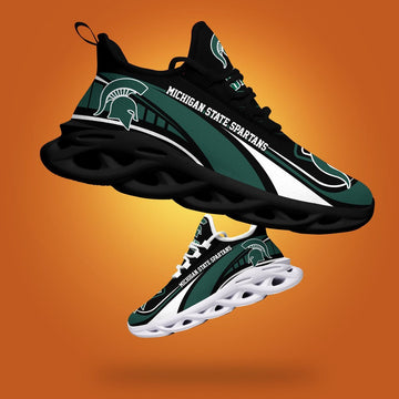 Michigan State Spartans Max Soul Sneaker Hahams1199100 For Men Women